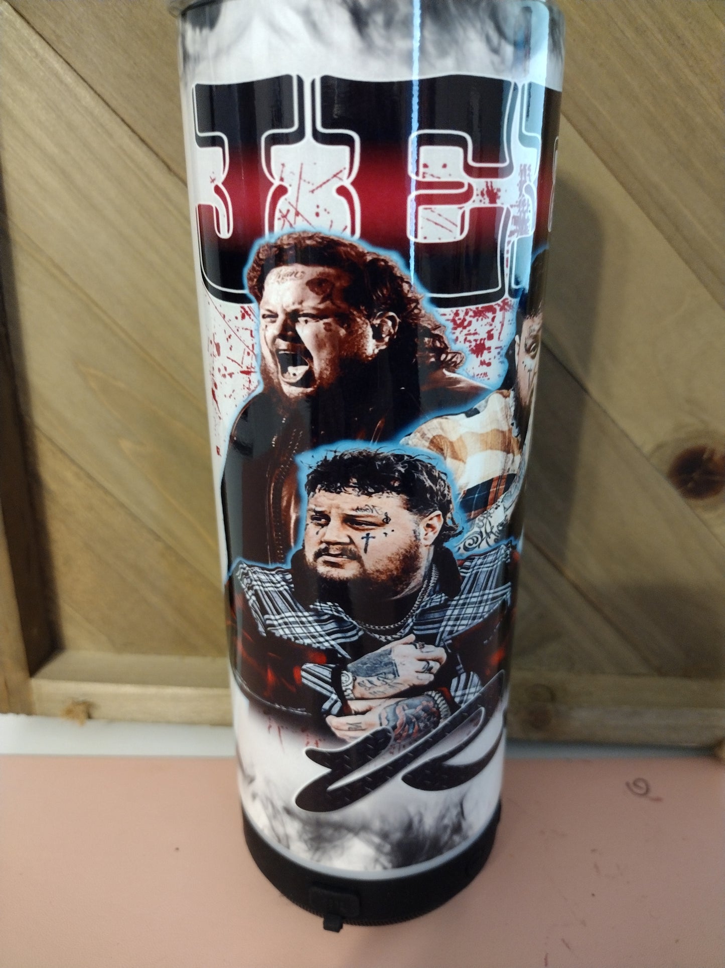 J.R Bluetooth speaker tumbler