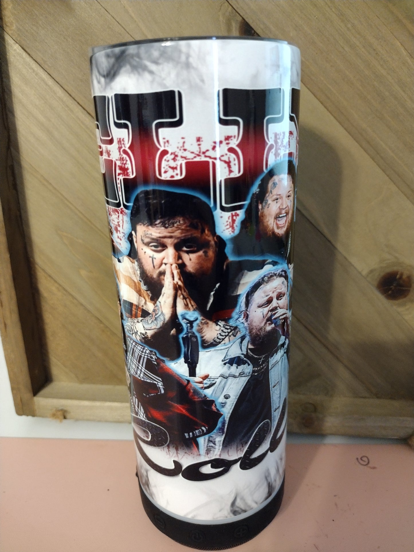 J.R Bluetooth speaker tumbler