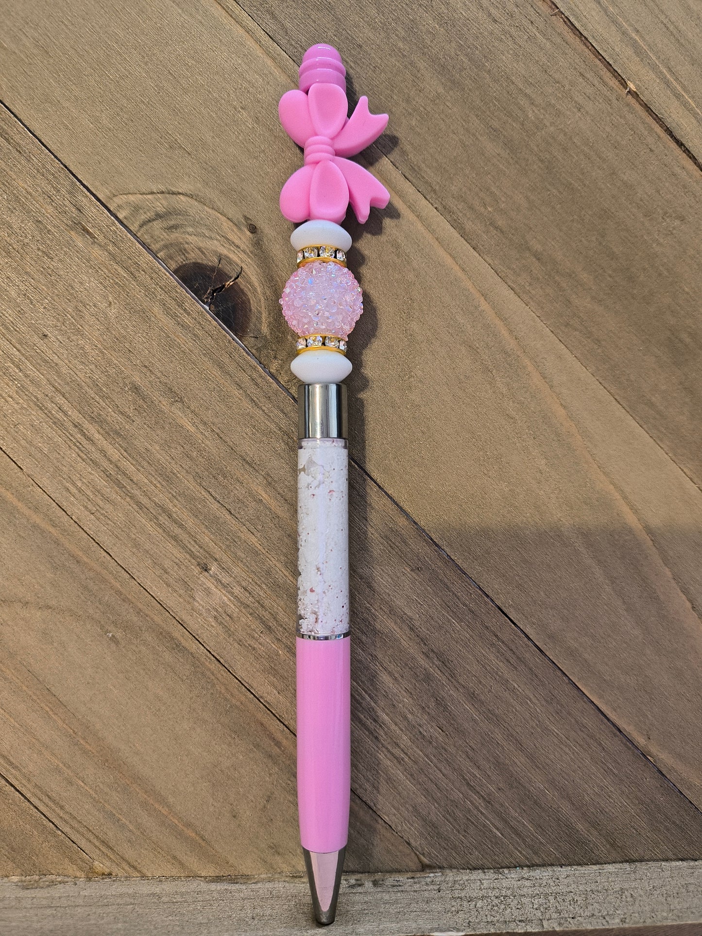 Bow with glitter
