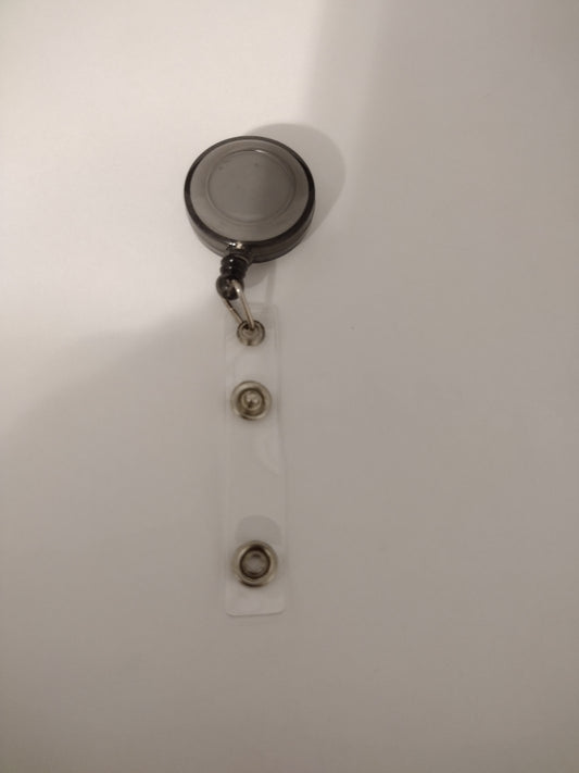 Plain badge reel
