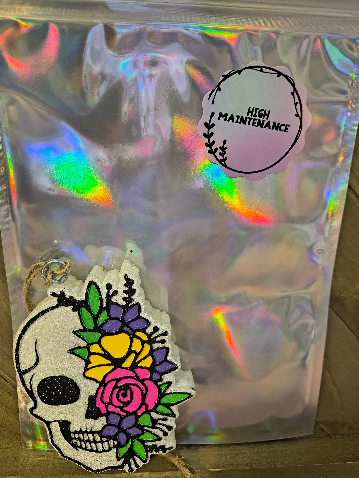 Flower skull