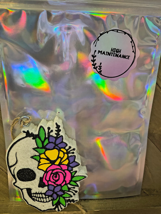 Flower skull