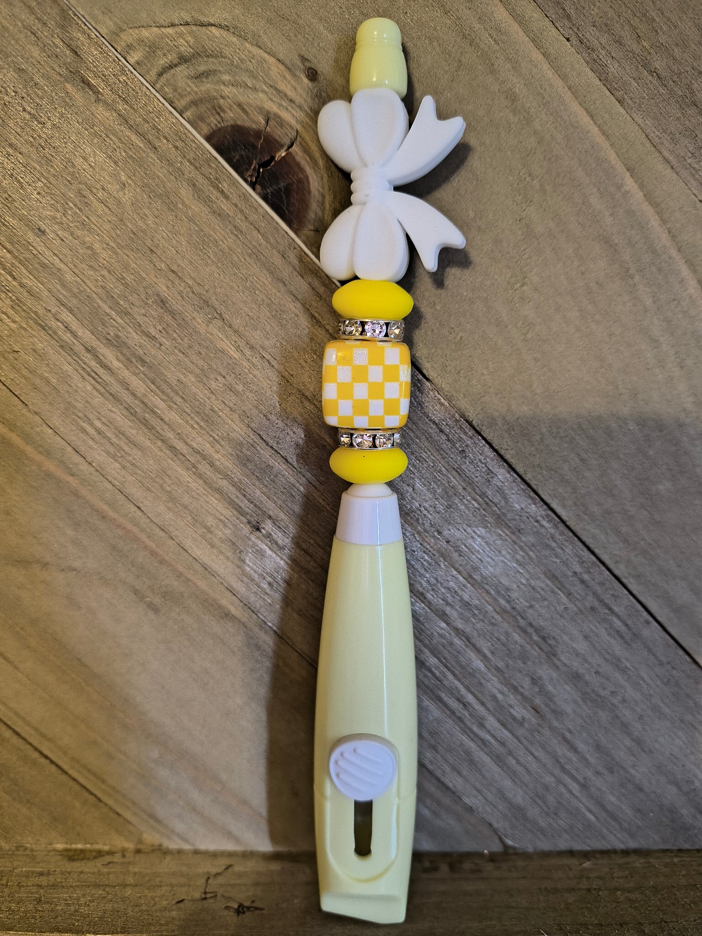 Yellow bow