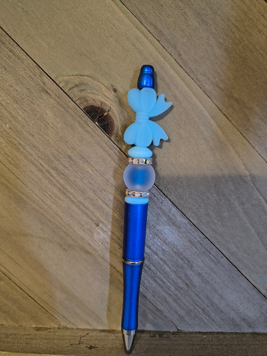 Blue bow