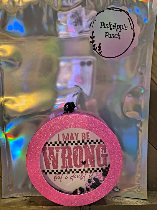 I may be wrong